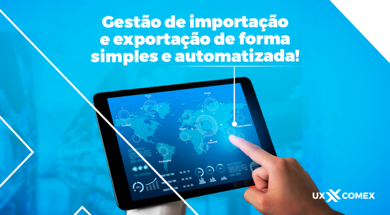 Gestão de importação e exportação de forma simples e automatizada!